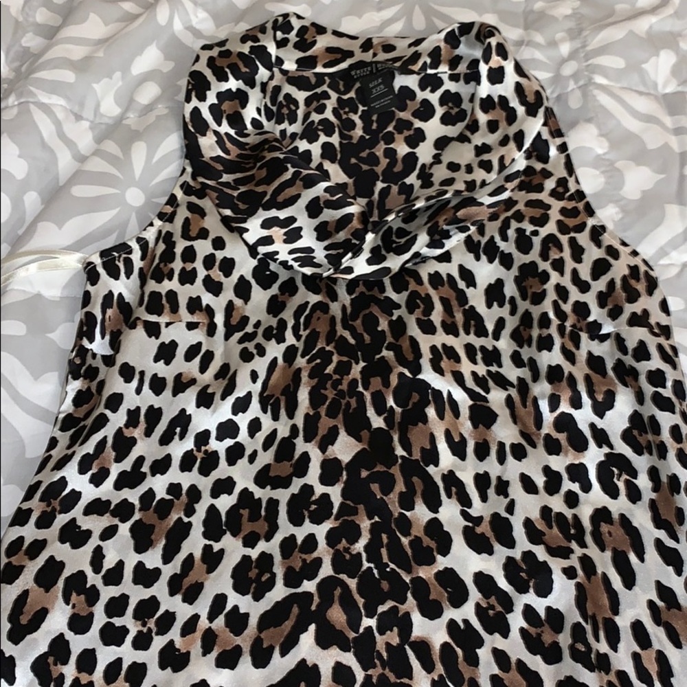 WHBM silk top